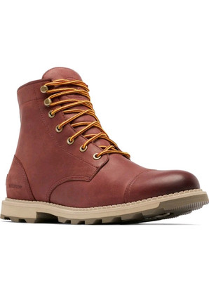 New SOREL Madson II Chore Waterproof Boot Men SPICE MAJOR Sz 8 M Leather SOREL Madson™ II Chore Waterproof SKU: 9876541 - YouTube main image 3