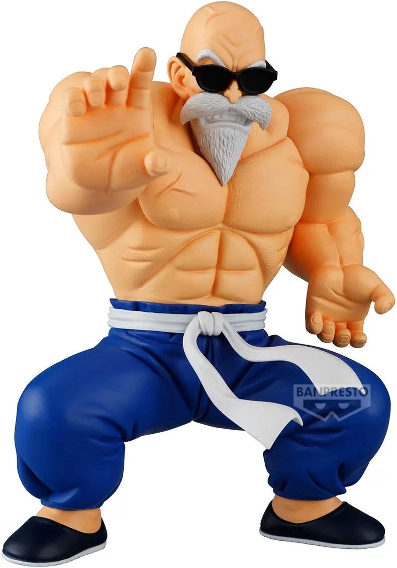 BANPRESTO Dragon Ball Figura Estatua 22cm Maestro Muten Kamesennin SOLID EDGE