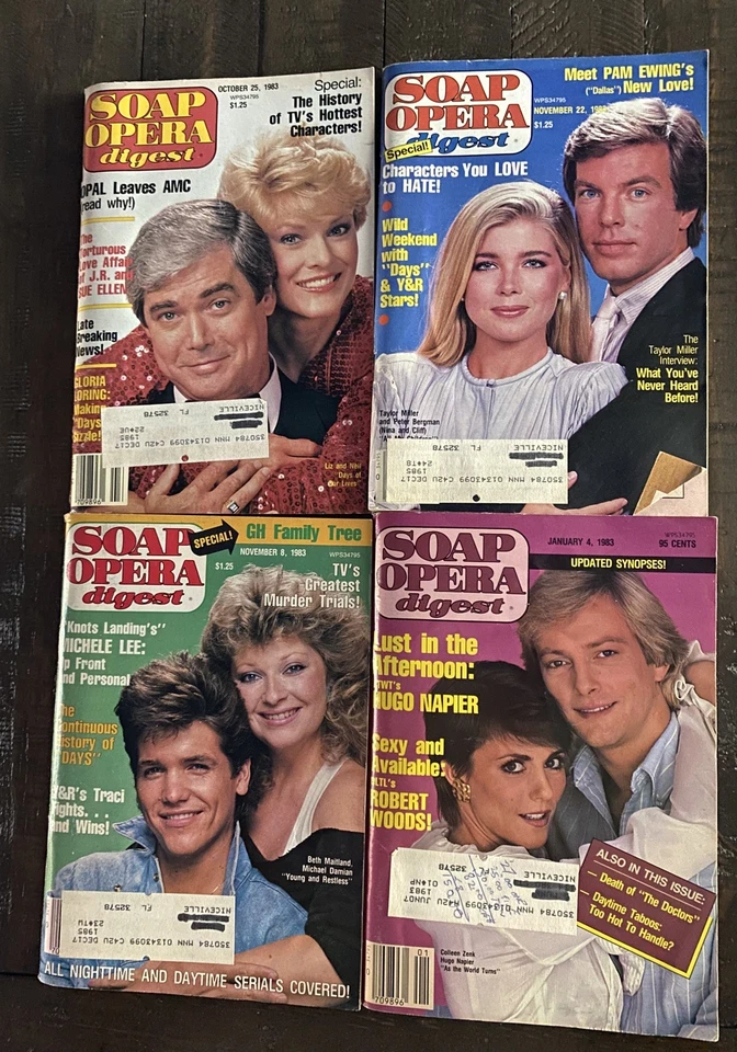 1983 ~ Soap Opera Digest~ 24 Issues Jan-Nov (2 issues from Dec missing). - Image 2 of 4