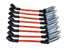 Orange 11" Chevy LS1 VORTEC GM LS LT LSX LQ9 10mm Spark Plug Wire Set Truck SUV