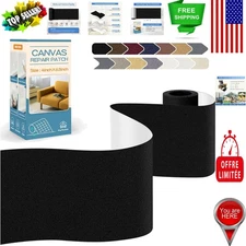 Self-Adhesive Canvas Repair Tape - 63-Inch Waterproof Patch for Outdoor Gear
