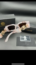 Versace Medusa Marble Medallion Sunglasses - VE1179S4 Stone Gold