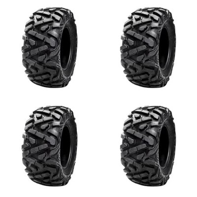 (4 Pack) Tusk TriloBite  HD 8-Ply Tire 25x8-12 For POLARIS Sportsman 600 Twin