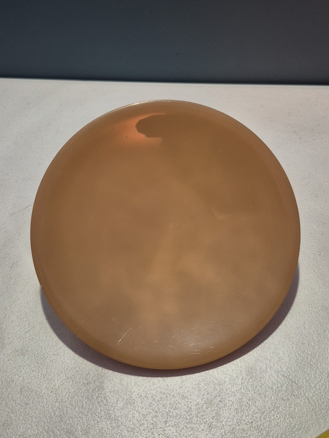 MCM Cream/Brown BOPP-DECKER VACRON Vintage Ice Bucket w/ Chrome Handle