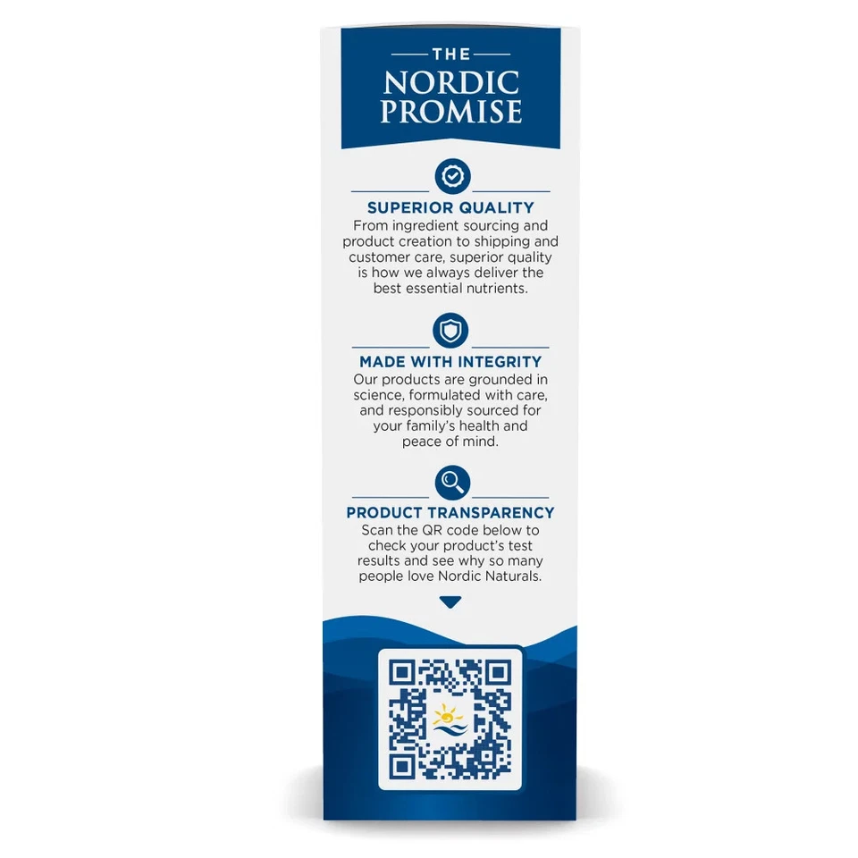 Nordic Naturals 植物性维生素 D3 - 认证素食维生素 D 液体 1 盎司。 — 第 4/4 张图片