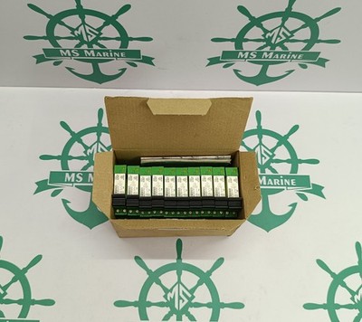 ( 10 PC. )  PHOENIX CONTACT  PLC-RSC-24DC/21-21  RELAY MODULE ( FREE SHIPPING )