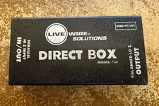 Live Wire Solutions - PDI DIRECT BOX Passive Switchable Hi-Z Input to LO-Z Out