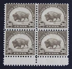 CKStamps: US Stamps Collection Scott#700 Block Mint NH OG Gutter