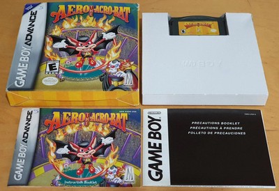 Aero The Acro-Bat für Nintendo Game Boy Advance GBA selten & vollständig