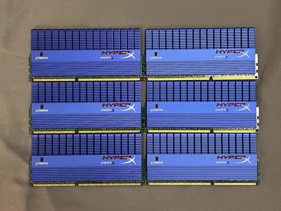 12GB (6x2GB) Kingston HyperX DDR3 1800MHz KHX1800C9D3T1K3/6GX - Image 4 of 4