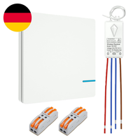 Thinkbee Funkschalter 230 V Set Mit Funktaster Und EmpfäNger FüR 1 Lampe | Nachr