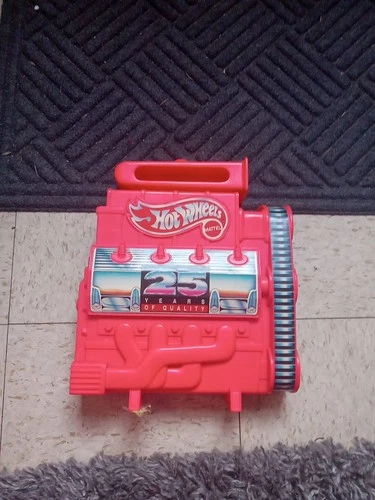 Vintage 1992 Hotwheels 25 Years Of Quality Case Loaded With Vintage Hotwheels