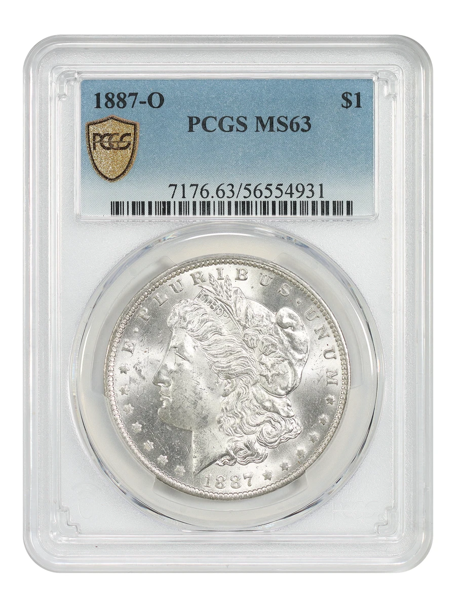 MS 63 Graded 1887 Year Morgan US Dollars (1878-1921) for sale | eBay