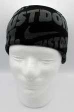 Nike Seamless Knit Headband Men's Reversible Black/Anthracite