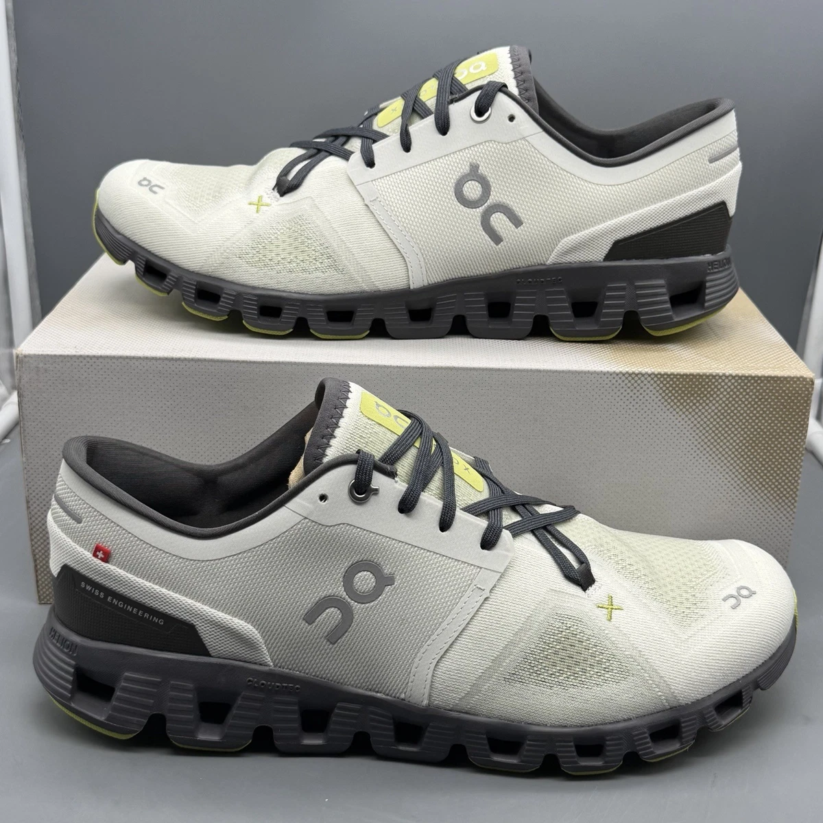 On Cloud X 3 Gray Running Shoes Sneakers Men\'s Size 10 Outdoors Athletic Men main image 2