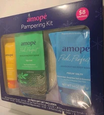 Amope Pampering Kit, 10-piece Gift Set,, Damaged Box