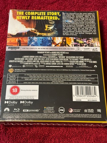 TITANS OF CULT WATCHMEN 4K STEELBOOK UK LIMITED EDITION NEU & VERSIEGELT - Bild 2 von 2