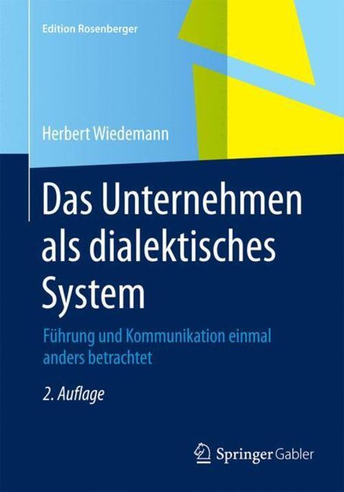 Thumbnail - Herbert Wiedemann | Das Unternehmen Als Dialektisches System |