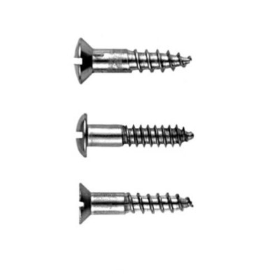 Holzschrauben DIN 95 DIN 96 DIN 97 Edelstahl  2,5 / 3 / 3,5 / 4 / 4,5 / 5 / 6 mm