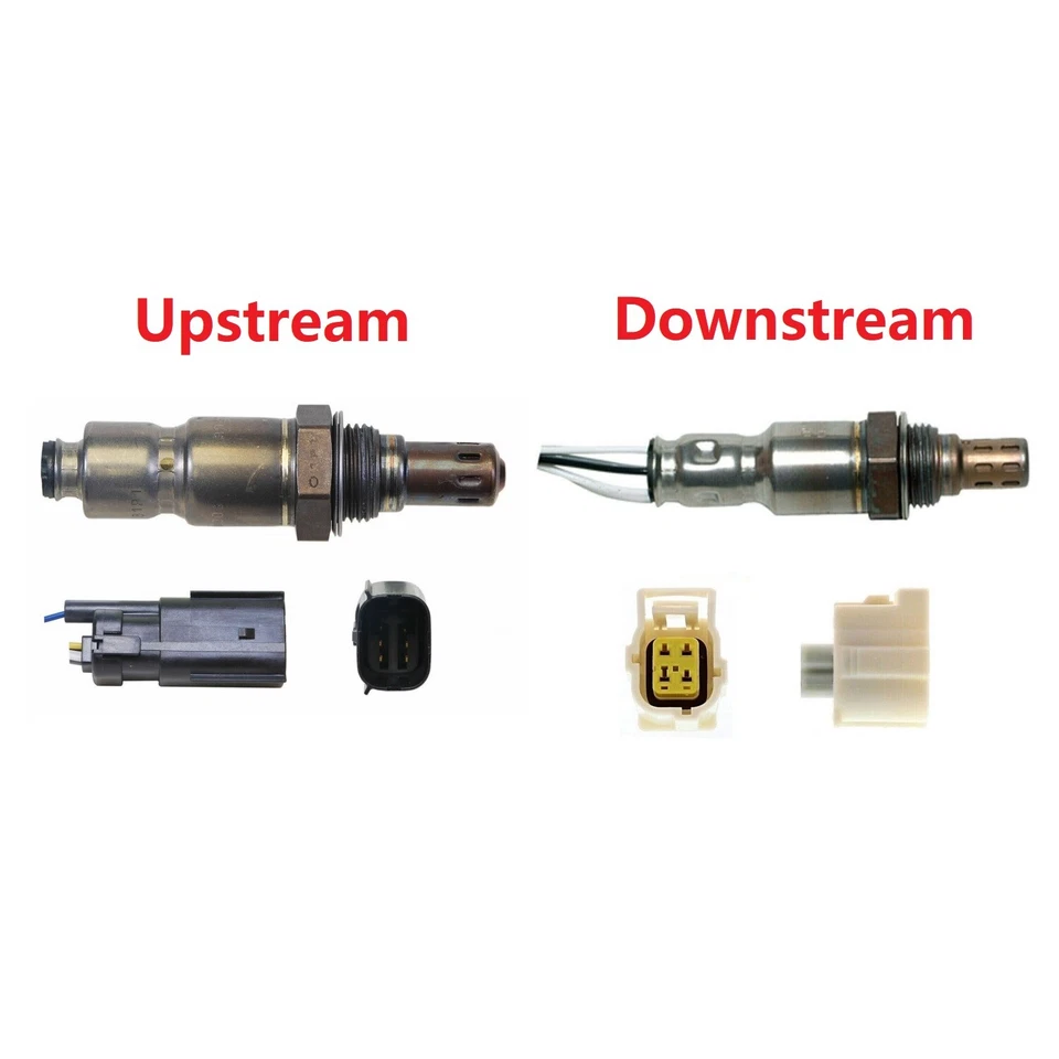 Sensor de oxígeno arriba+abajo 2 piezas para Jeep Cherokee Chrysler 200 2,4 L L4 2015-2017 Foto 3 de 4