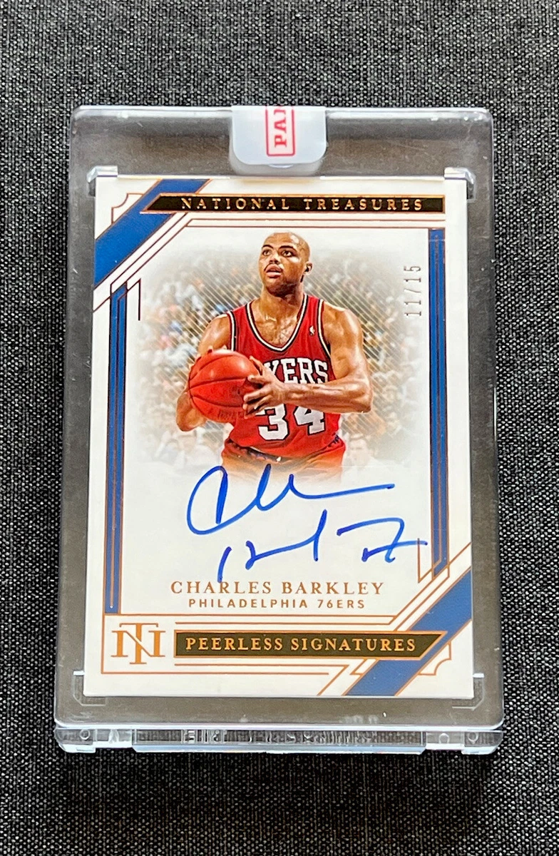 Charles Barkley Basketball Autographed Sports Trading Cards