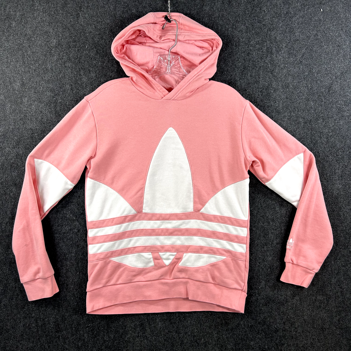 Adidas Trefoil Hoodie Womens Adidas Sweatshirt Pink Adidas