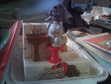 Pound puppies bathroom vanity toothbrush holder 1986 tonka