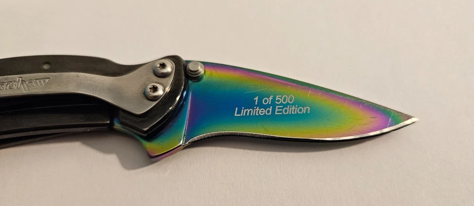 Kershaw 1600BLKVIBKO Chive Folding Knife Limited Edition 1/500 USA 2004 *READ* - Image 3 of 4