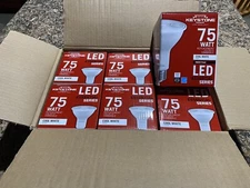 (6 ct) Keystone LED 10 watt PAR30 Dimmable Flood 4000K 75watt replacement
