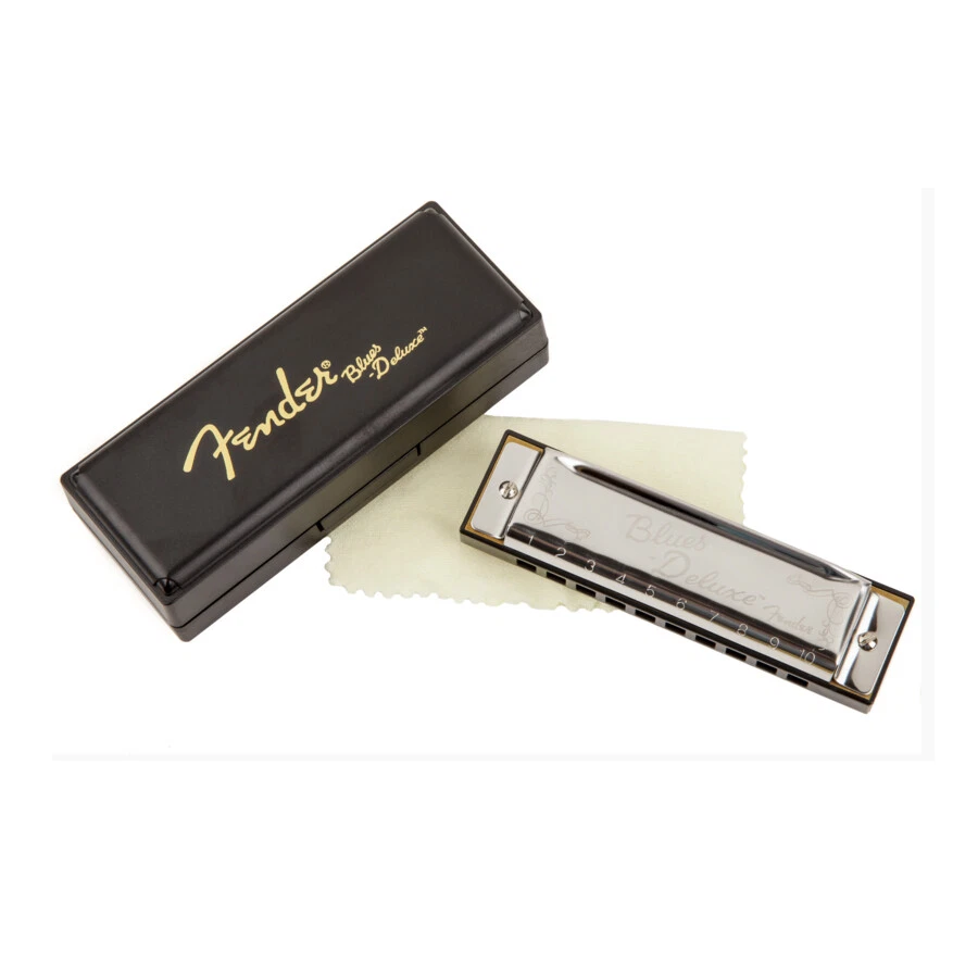 Fender Blues Deluxe Harmonica Key of A, New! - Image 2 of 2
