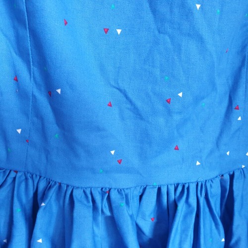Lindy Bop 50s Style Dress Sz 12 Blue Pink Scenic New - Picture 6 of 8