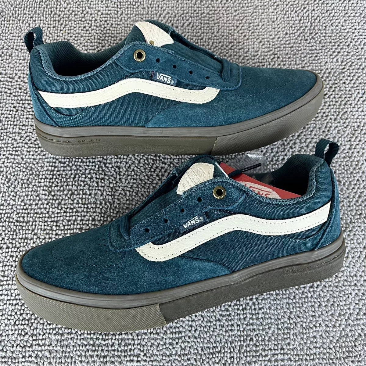 Vans Kyle Walker Pro Atlantic Dove Blue Dark Gum Skate Shoes Men s