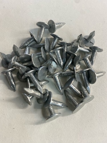 Clout Felt Nails Shed Roof Galvanised Extra Large Head 13mm 15mm 20mm 25mm hutch - Picture 4 of 15