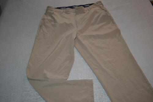 32380-a IZOD Golf Pants Performance Size 38 X 29 Stretch Tan Nylon Blend Mens - Picture 1 of 9
