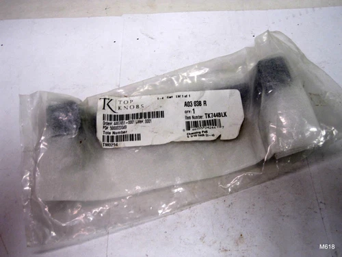 Top Knobs TK744BLK Channing 5" Center to Center Handle Cabinet Pull Black Finish - Picture 1 of 4