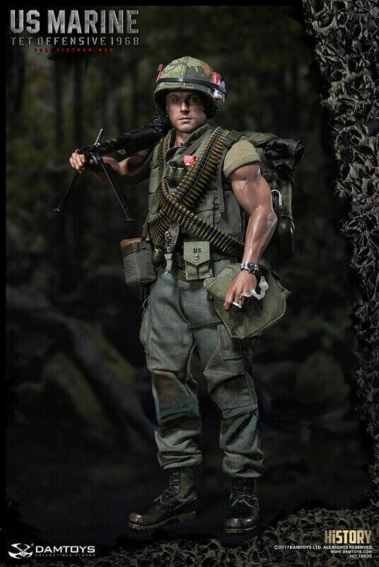 DAMTOYS Military & Adventure Action Figures 1:6 1968 Year