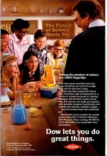 Dow The Dow Chemical Company Original Vintage Print Ad