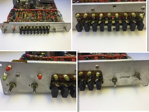 2 Piezas URSS Alto Grado Militares Soviéticos Vintage Placas PCB ARTE RECUPERACIÓN DE CHATARRA DE ORO - Imagen 12 de 12