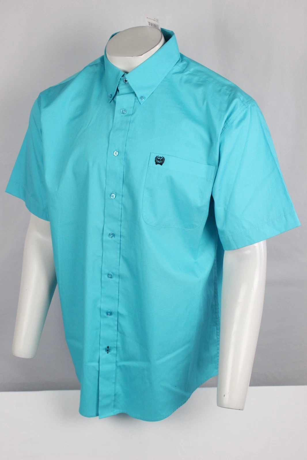 Cinch Men's Solid Short Sleeve Button Down Western Shirt Turquoise MTW1111479
Opens in a new window