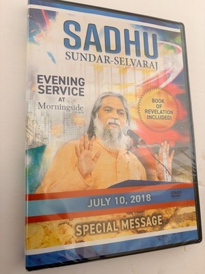Sadhu Sundar-Selvaraj Evening Service Morningside July 10 2018 Special BRAND NEW
