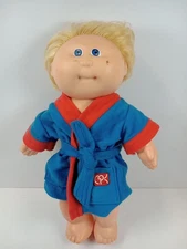1980s Cabbage Patch Doll Splashin Kid. Blonde Hair And Blue Eyes Vtg Bath