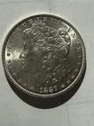 1887-P Morgan Silver Dollar  UNC BU
