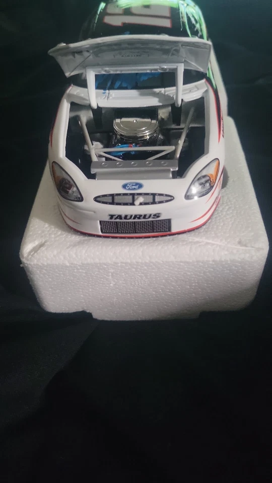 ryan newman 1/24 2002 #12 Alltel /Mobil 1 Ford  Autographed W/COA - Image 2 of 4