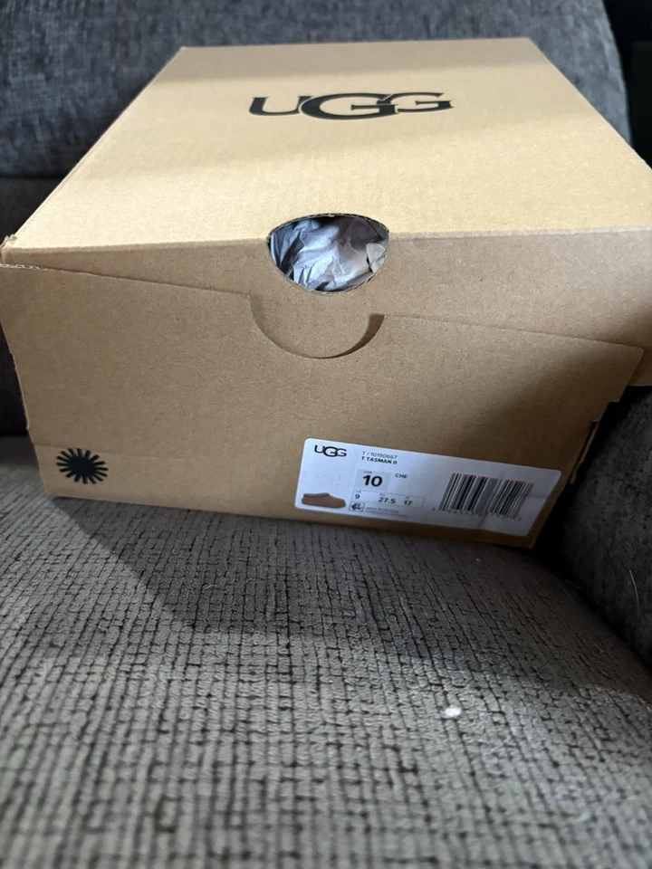 Zapatillas UGG para niños pequeños talla 10 EU 27,5 castaño Tasmania II forradas zapatos de casa AJ-404 Foto 3 de 4