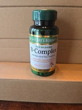 Nature's Bounty B Complex Time Released 125 Coated Tablets