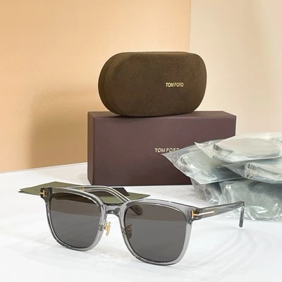 Tom Ford Classic Grey Unisex Sunglasses Premium Style TF1381 55-21-145 - Image 1 of 4