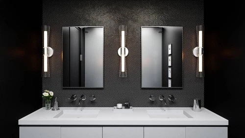 Quoizel Amara 22" Wide Polished Chrome LED Bath Light - Picture 6 of 6