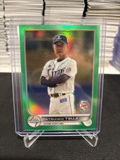2022 Topps Chrome NPB - Hatsuhiko Tsuji #145 Green Refractor /99