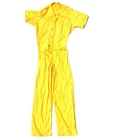 New Department Corrections Prison Jail Inmate Uniform Jumpsuit Yellow Large L