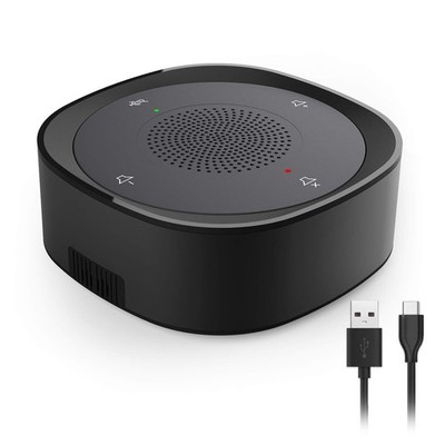 USB Speakerphone Microphone, Conference Speaker Omnidirectional Computer Mic,...